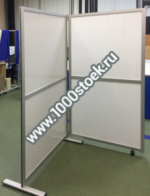 Ширма медицинская «Медик» без перемычки и с перемычкой