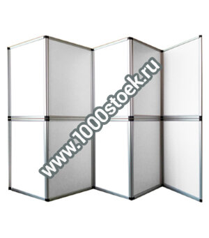 Ширма FOLD UP (3,4,5 секций), без оклейки. Медицинская, общего назначения