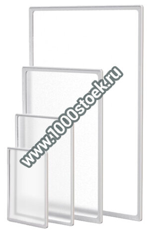 Пластиковые рамки для перекидных систем с отдельным вкладышем (протектором) Пластиковые рамки для перекидных систем с отдельным вкладышем (протектором)