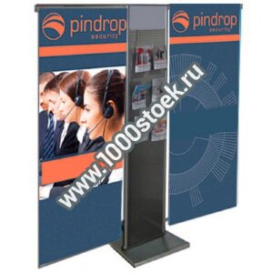 Стойка комбинированная  (2 баннера + комбинированная стойка)