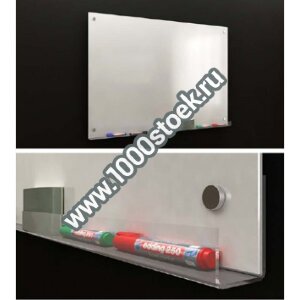 Стенд из оргстекла для письма маркером белый