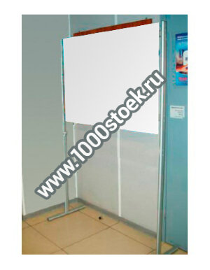 Напольный стенд из анодированного профиля В2