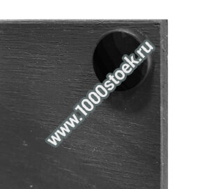 Саморезы с черными декоративными колпачками