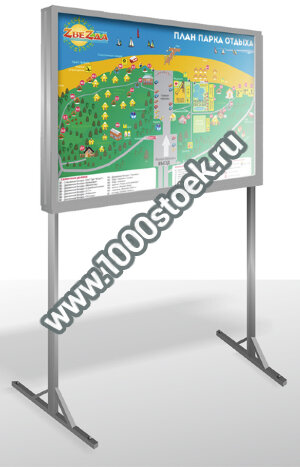 Уличный информационный стенд МТ 1