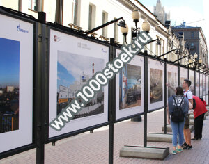 Уличные стенды для фотовыставки, (экспозиции) - ФВ1