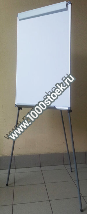 Флипчарт магнитно-маркерный на треноге, 60х90 см